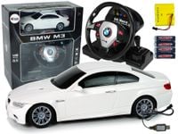 ND24_9723 Auto Zdalnie Sterowane BMW M3 Biale 2,4