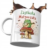 Kubek Dla Małgorzaty Żony Koleżanki Na Prezent Z Nadrukiem Ze Zdjęciem