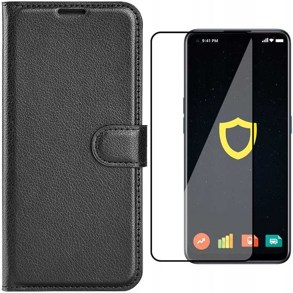 Litchi Oppo Reno 7 5G Czarny zdjęcie 13