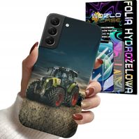 ETUI CASE DO SAMSUNG S21 - TRAKTOR CIĄGNIK POLE ROLNIK PLECKI + FOLIA