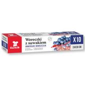 woreczki na mrożonki z suwakiem 3l 30x24 10szt