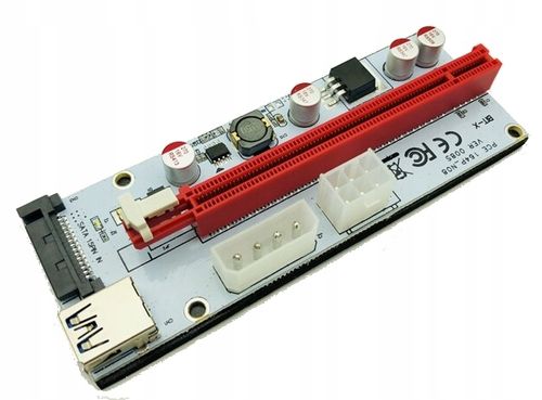 Riser 008S GOLD Najnowszy model! USB 3.0 PCI-E na Arena.pl