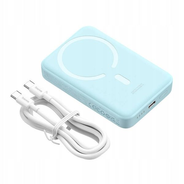 Powerbank mini Baseus 10000mAh 30W (niebieski) zdjęcie 5