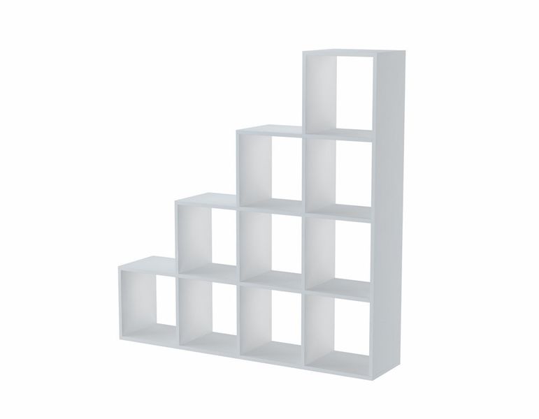 Regał Step 4X4 BIAŁY zdjęcie 1