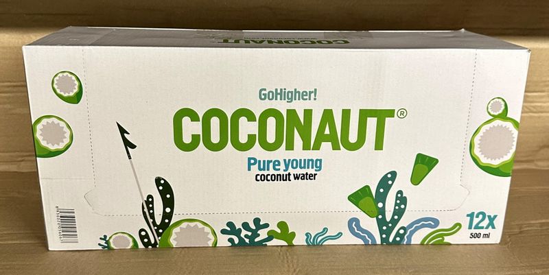 Coconaut Woda kokosowa 500ml - karton zdjęcie 1