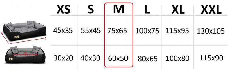 Legowisko dla psa kojec PRESTIGE 75x65 cm wodoodporne czarne Indygosklep.pl zdjęcie 8