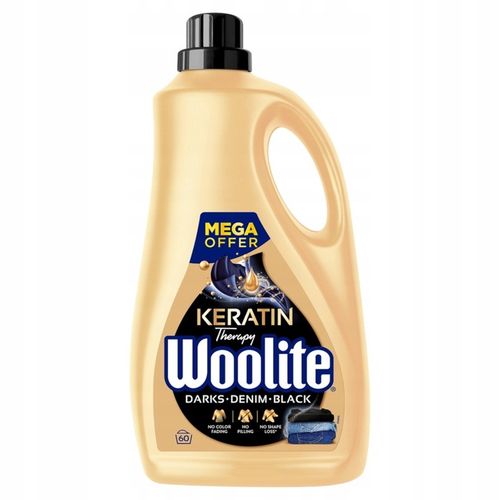 Płyn do prania WOOLITE Keratin Therapy Black 60 prań 3,6 l na Arena.pl