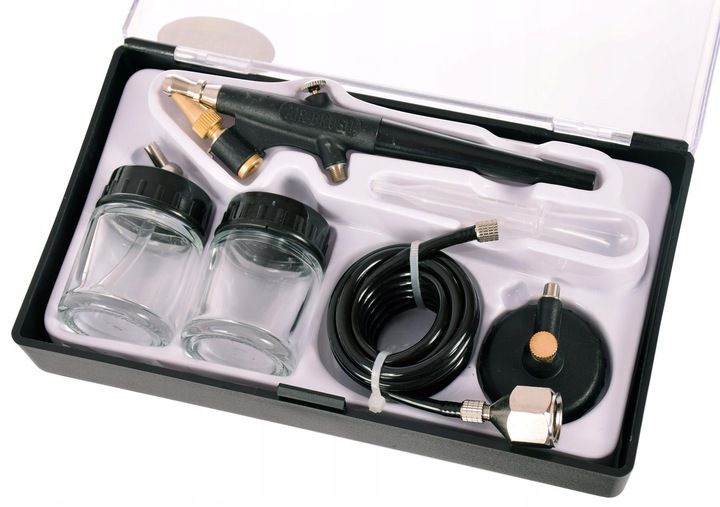 Aerograf modelarski do dużego kompresora 1/4" zdjęcie 2