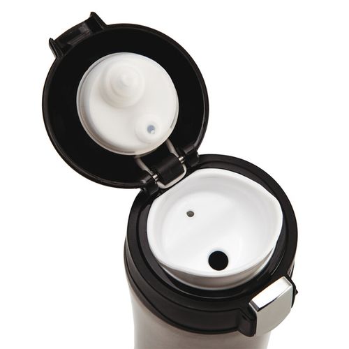 Kubek izotermiczny Secure 400 ml, srebrny na Arena.pl