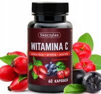 Skoczylas WITAMINA C TRIO - Dzika Róża + ACEROLA