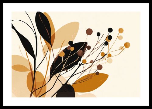 Plakat 45x30cm Jesienne Sylwety na Arena.pl