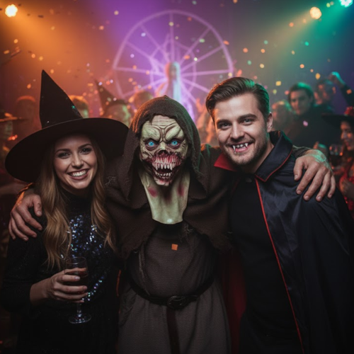 Maska halloween Wampir przebranie kostium na Arena.pl