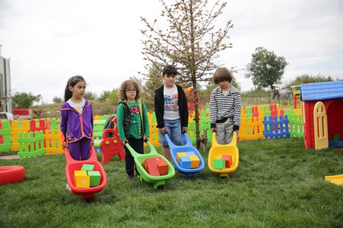 taczka dla dzieci King żółty na Arena.pl