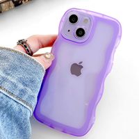 Etui Zalinbo iPhone 14 Plus 6,7" fioletowe Kawaii falka TPU