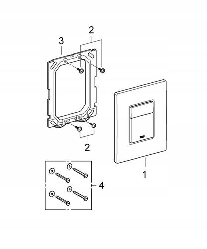 Przycisk spłukujący GROHE Skate Cosmopolitan Szczotkowane Złoto 38732GN0 na Arena.pl