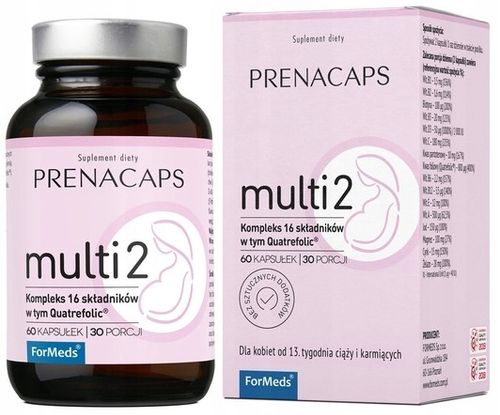ForMeds PRENACAPS MULTI 2 Witaminy Minerały CIĄŻA na Arena.pl