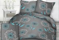 Pościel z kory I 160x200 wzór dmuchawce na graficie