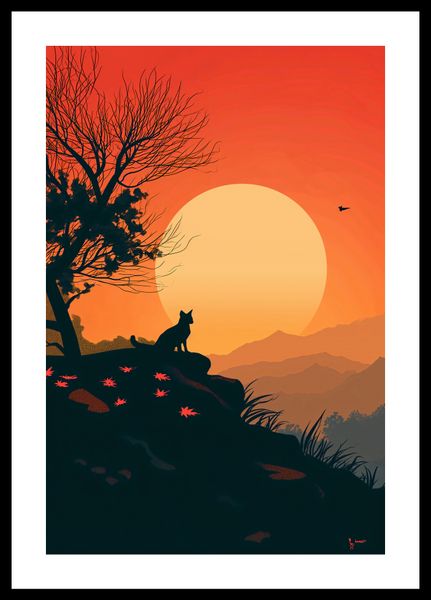 Plakat 30x45cm Kocie Wzgórze zdjęcie 3