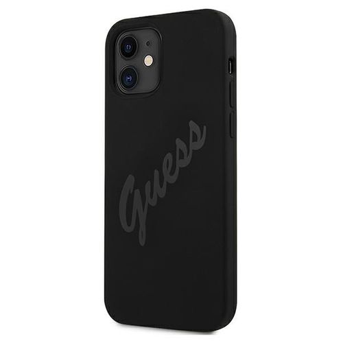 guess guhcp12slsvsbk iphone 12 mini5,4 czarny/black hardcase script vintage na Arena.pl