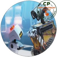 Opłatek na tort Wall-e