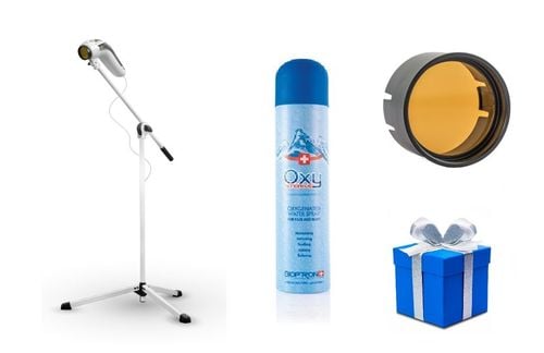 Lampa Bioptron MedAll z filtrem fulerenowym + MyIon Zepter Gratis filtr - Filtr niebieski na Arena.pl