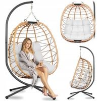 Fotel wiszący kokon ogrodowy kosz bujany składany huśtawka Tihuana Sofotel