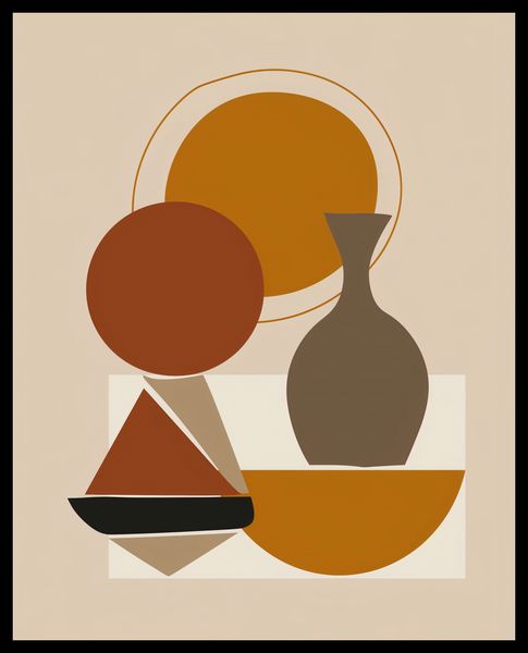 Plakat 40x50cm Geometryczna Utrata zdjęcie 2