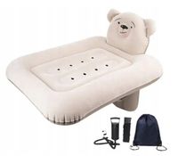 DMUCHANE DZIECIĘCE ŁÓŻECZKO TURYSTYCZNE DO SAMOLOTU POCIĄGU SAMOCHODU MIŚ