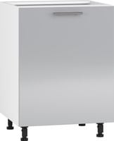 BELLA D-60/82 SZAFKA DOLNA FRONT: JASNY POPIEL POŁYSK