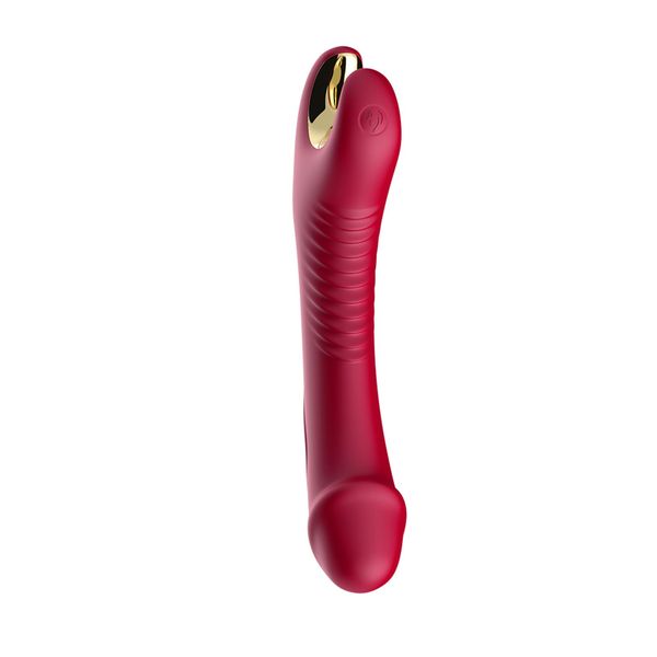 Stymulator Silicone 9 Vibration Function Red zdjęcie 2