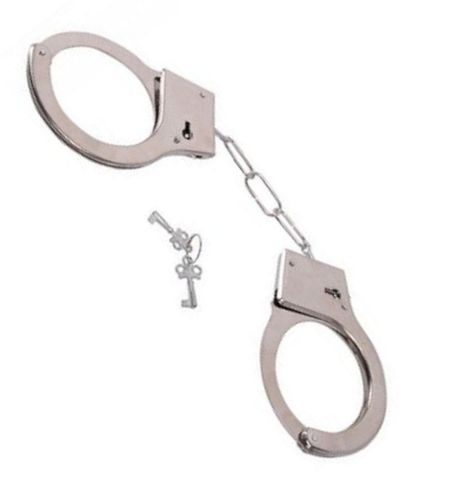 Metalowe kajdanki na Arena.pl