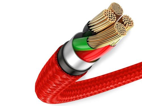 Baseus Kabel Halo Data USB - Lightning 2.4A 50 cm red na Arena.pl