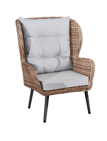 Elegancki fotel APERTO okrągły technorattan zdjęcie 1