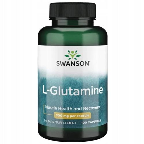 2x SWANSON L-Glutamina 500 mg 100 kaps. na Arena.pl