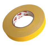 TAŚMA 3101 25mm/50m ŻÓŁTA, GAFER PRO TKANINOWA Z KLEJEM BEZŚLADOWYM, SCAPA