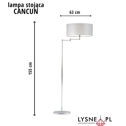 Nowoczesna lampa podłogowa CANCUN na Arena.pl