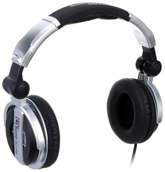 Słuchawki the t.bone TDJ 1000 64 Ohm DJ Studyjne zdjęcie 3