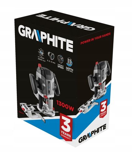 Frezarka GRAPHITE 59G717 na Arena.pl