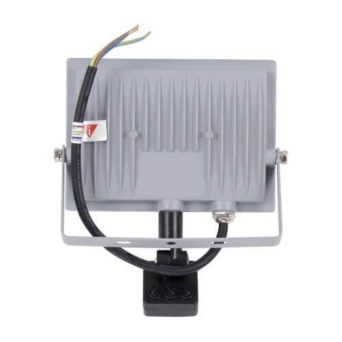 Zewnętrzna LAMPA regulowana KROMA 03606 Ideus metalowa OPRAWA naświetlacz LED 30W 4500K outdoor IP65 szary zdjęcie 3