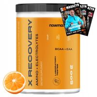 nowmax X RECOVERY 500 g BCAA EAA REGENERACJA MASA AMINOKWASY WYTRZYMAŁOŚĆ