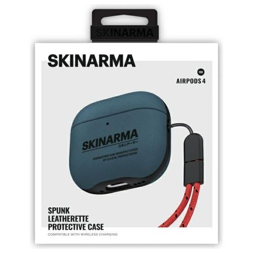 Skinarma etui Spunk AirPods 4            niebieski/blue na Arena.pl