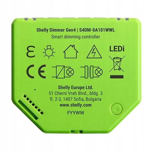 Shelly Dimmer Gen4 Ściemniasz Dimmer Wi-Fi Bluetooth Zigbee Matter na Arena.pl