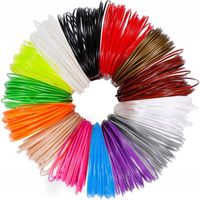 2X DŁUGOPIS 3D DLA DZIECI DRUKARKA PEN WKŁADY FILAMENT 200M ZESTAW XXL PREZ