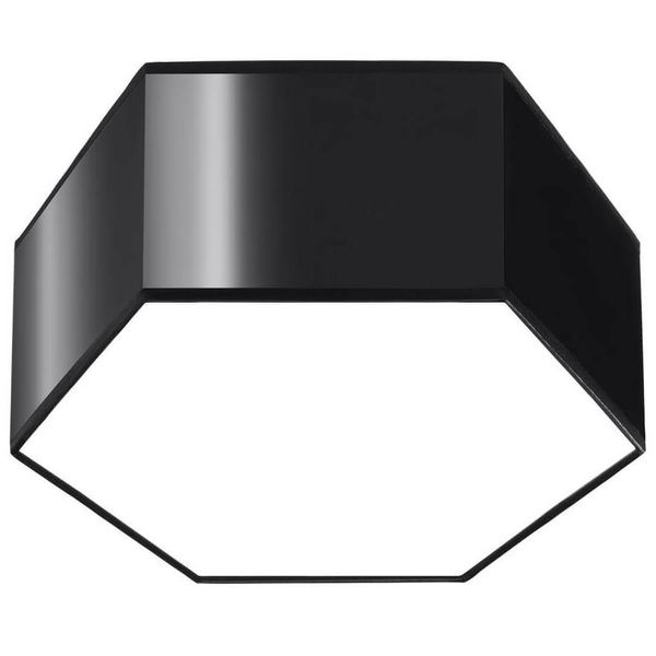 Przysufitowa lampa salonowa SL.1060 sześciokątny plafon zdjęcie 1