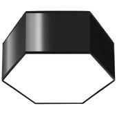 Przysufitowa lampa salonowa SL.1060 sześciokątny plafon