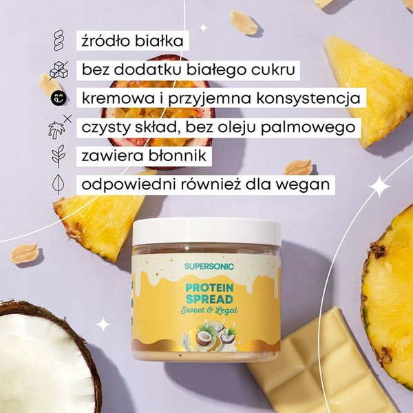 Posiłek SUPERSONIC Smart Meal WPC Zamiennik Posiłku w Proszku + KREM GRATIS zdjęcie 11