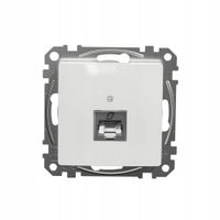 2 x 2 x SCHNEIDER SEDNA DESIGN GNIAZDO RJ45 k.6 STP BIAŁY