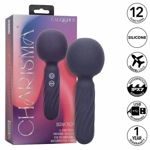 calexotics charisma seduction masażer 12 trybow silikonowy  17,8 cm na Arena.pl