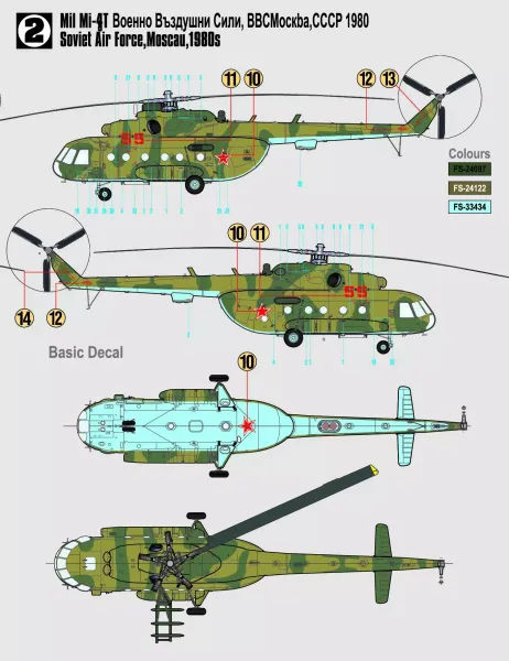 Mil Mi-17 Hip, F-01, 1:72 zdjęcie 6
