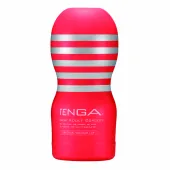 tenga original vacuum cup medium - kompaktowa maszyna intymna, czerwona